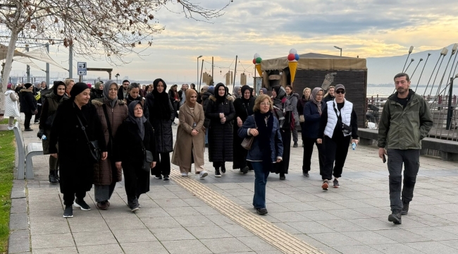 İzmitliler, yılın ilk 'Sağlıklı Yaşam Yürüyüşü'nde nefes aldı