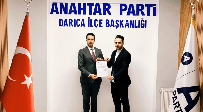 Anahtar Parti Darıca'da Gençlik Kolları Başkanı Barış Kurt oldu