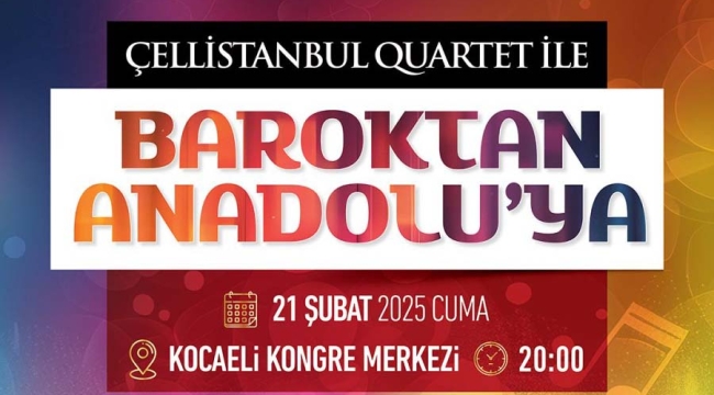 Baroktan Anadolu'ya senfonik tınılar bu konserde