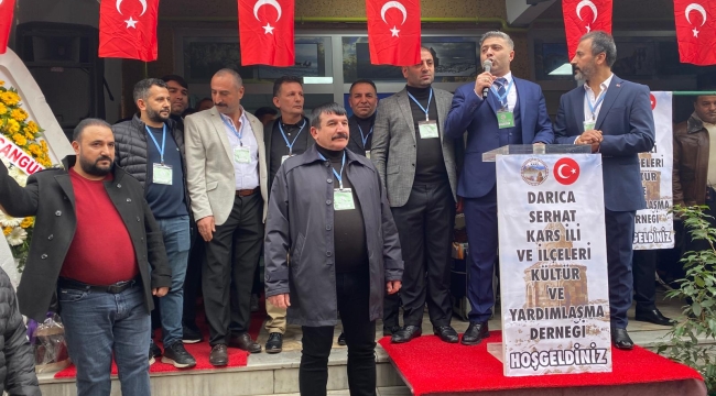 Darıca Serhat Kars İli ve İlçeleri Yardımlaşma ve Dayanışma Derneği görkemli törenle açıldı