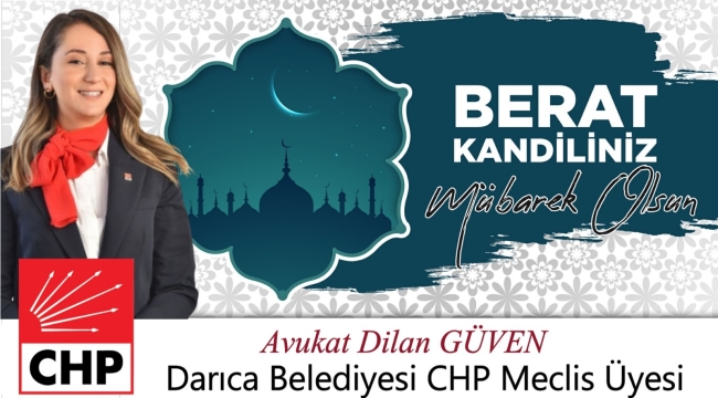 Dilan Güven 2025 yılı Berat Kandili Mesajı