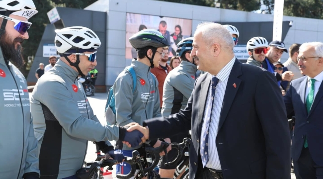 Çanakkale Zaferinin 110. Yıldönümünde; Gebze'den Çanakkale'ye Bisiklet Turu