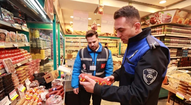 Gebze Zabıtasından Fiyat Denetimleri