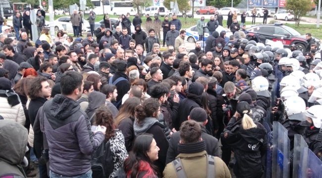 Kocaeli Üniversitesi'ndeki protestoda 6 kişi gözaltına alındı