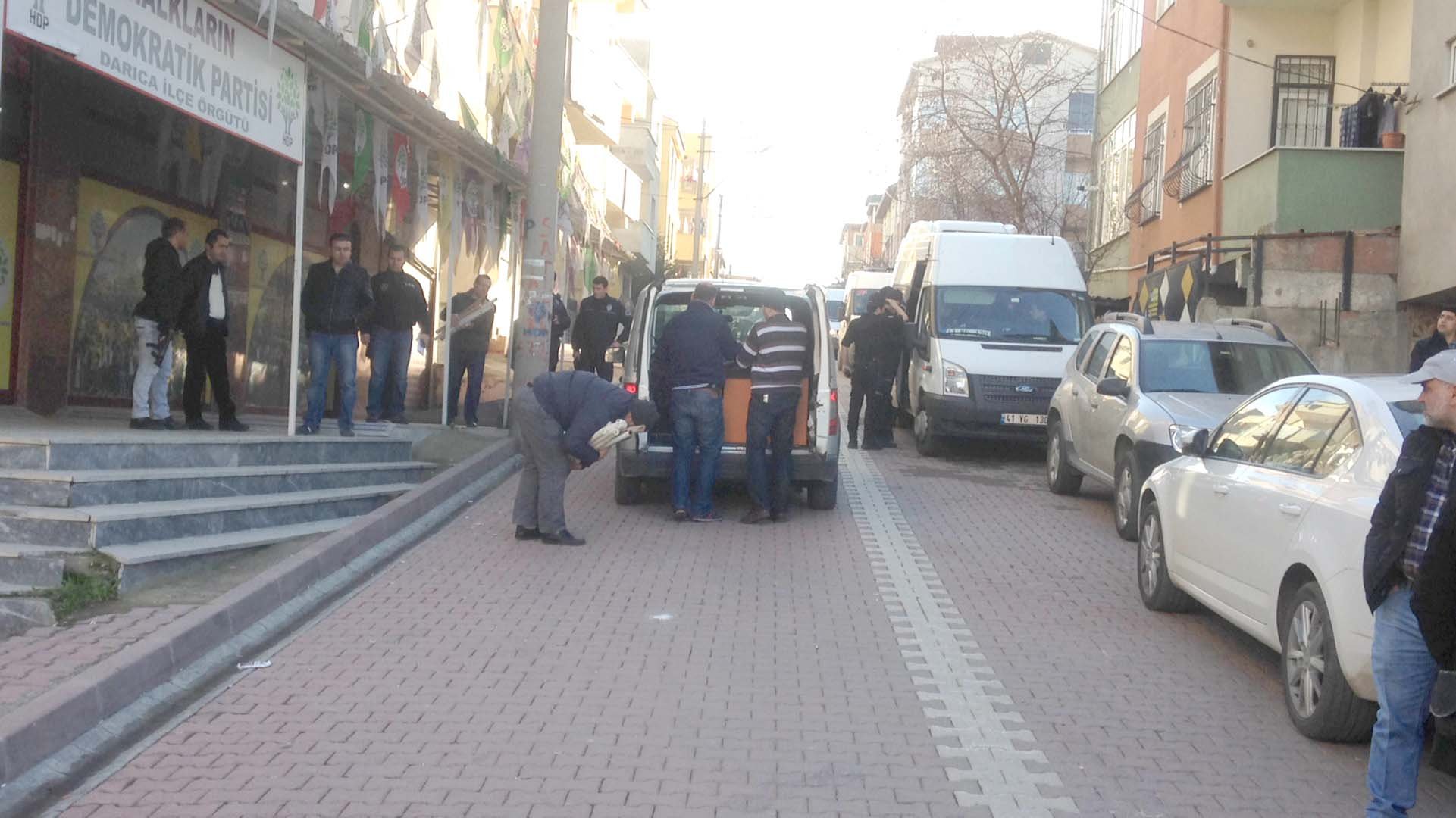 HDP binasındaki arama tamamlandı