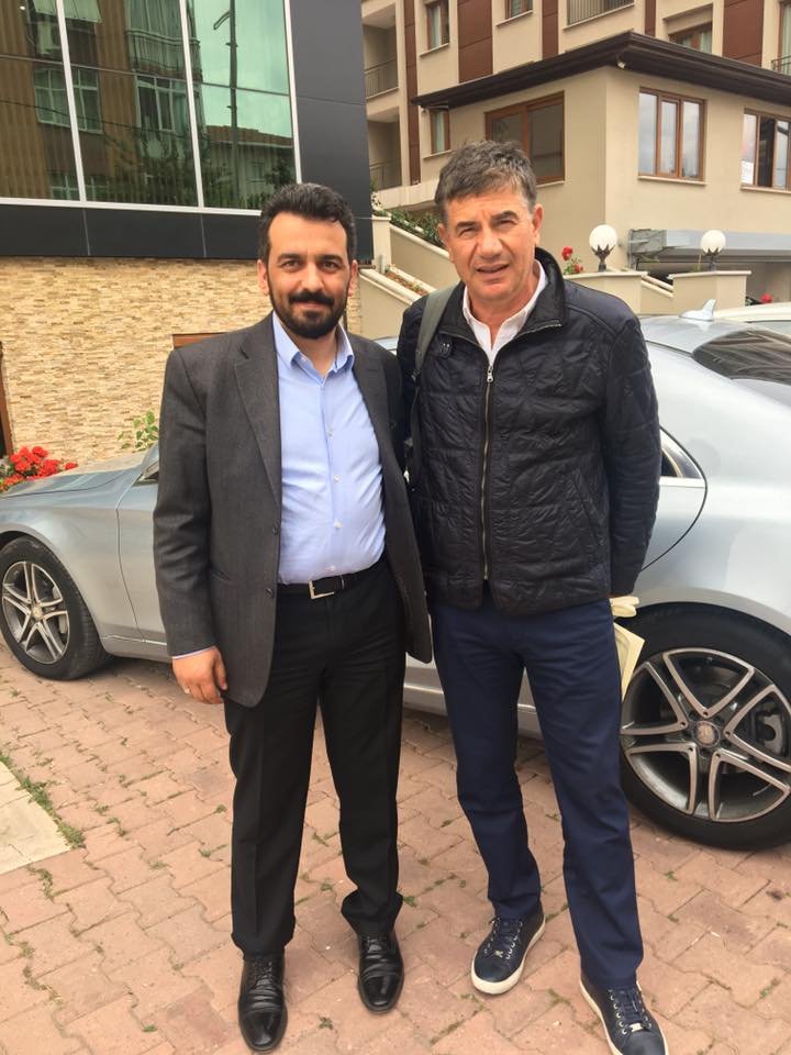 Giray Bulak, Öztürk için Darıca'ya geldi