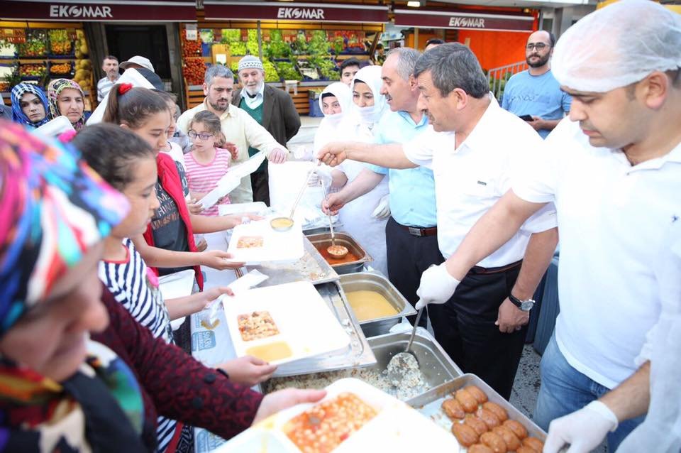 Gönül sofrası, Nenehatun'da kuruldu