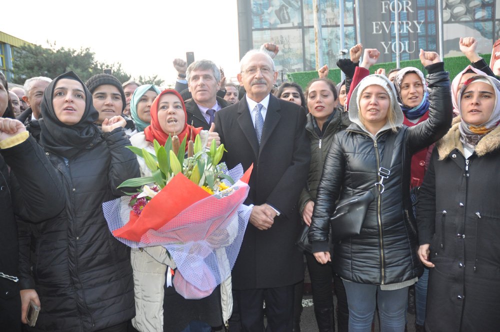 Kılıçdaroğlu; "İşçilerimizin yanındayız!"