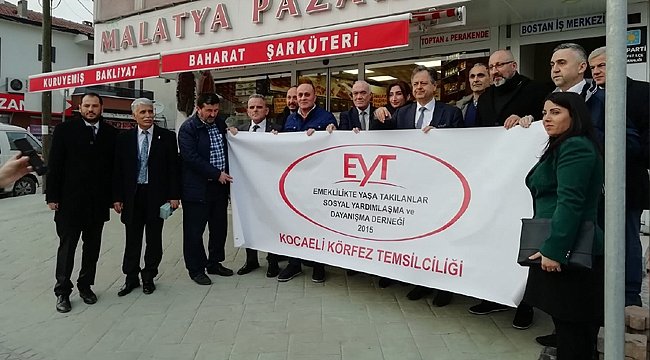 Serdar Kaman EYT'lilerle buluştu