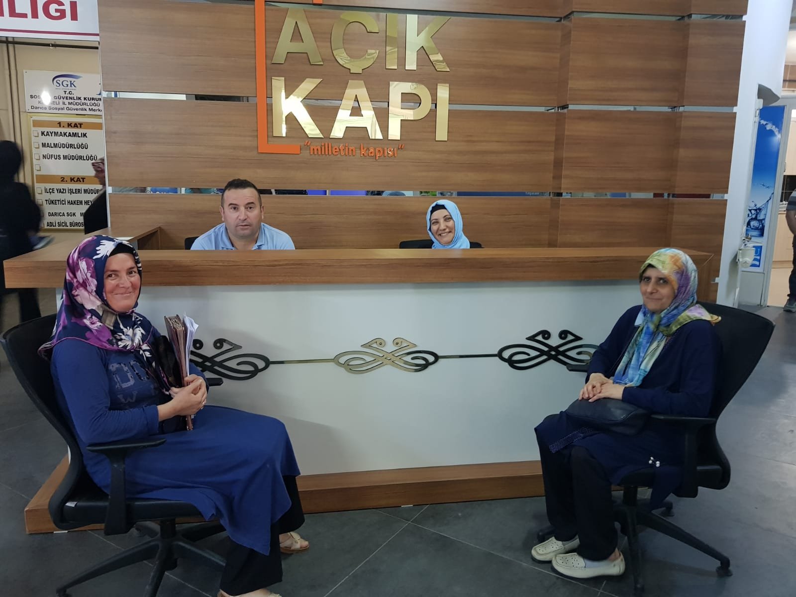 'Açık kapı projesi' Darıca'da hayata geçti!