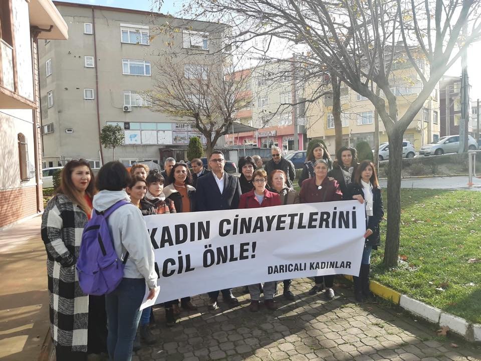 Darıcalı kadınlar, ''Kadın cinayetlerine ses çıkar" etkinliğinde buluştu