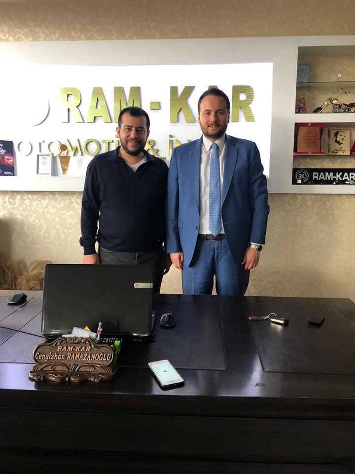 Kahraman'dan Ramazanoğlu'na ziyaret