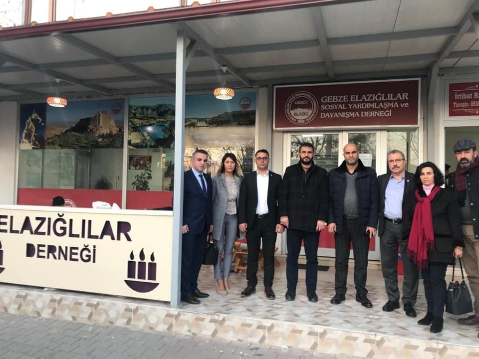 CHP Darıca'dan Elazığ ve Malatya derneklerine ziyaret
