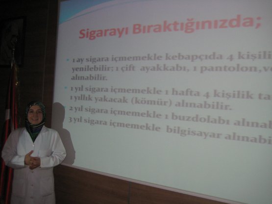 Sigarayı bırakmaya davet